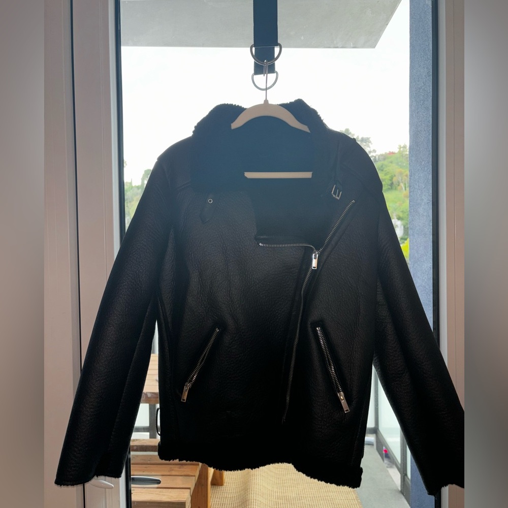 Zara Shearling Jacket - image 2
